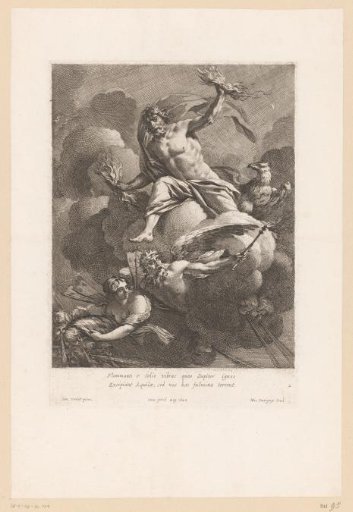 Jupiter with thunderbolts