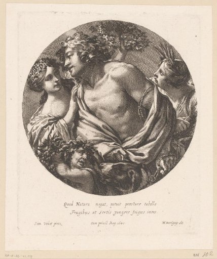 Allegorical representation of nature