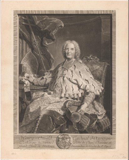 Portrait of Henri-Oswald de La Tour d'Auvergne