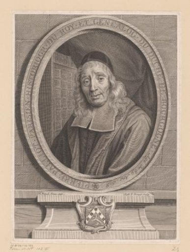 Portrait of Pierre Palliot aged 89
