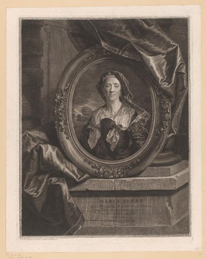 Portrait of Maria Serre, mother of Hyacinthe Rigaud