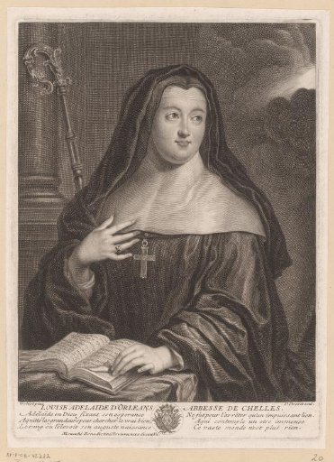 Portrait of Louise Adélaïde of Orléans