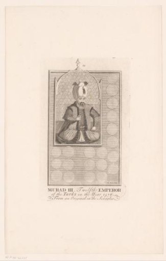 Portrait of Sultan Murat III