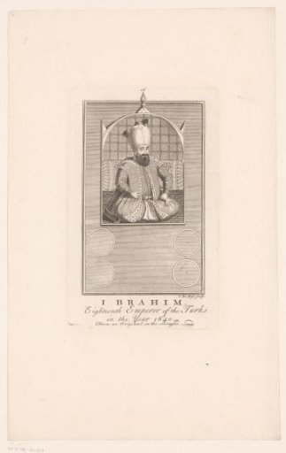 Portrait of Sultan Ibrahim I