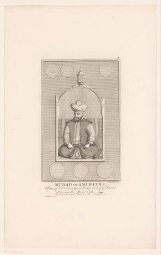 Portrait of Sultan Murad I