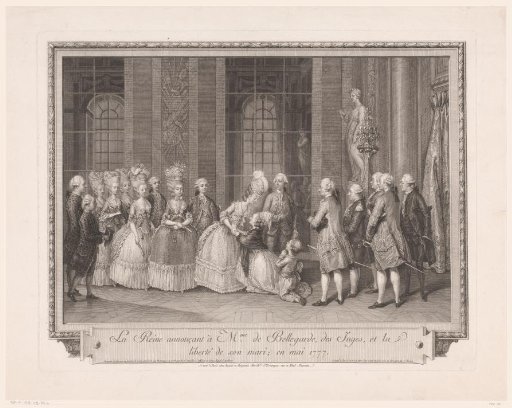 Marie Antoinette: The Queen of Fashion: Marie Antoinette Visiting Mme Bellegarde