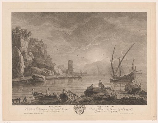 View of an Italian Harbour