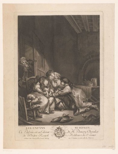 Children caught eating sweets