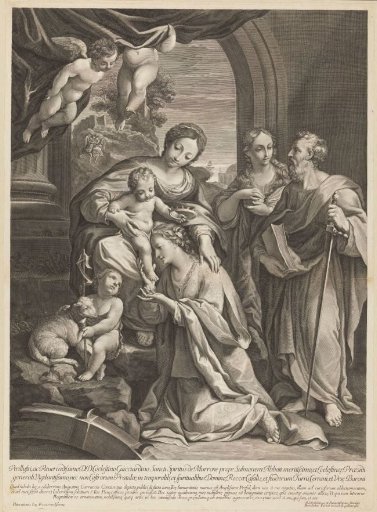 Catherine of Alexandria crowned by the Christ Child