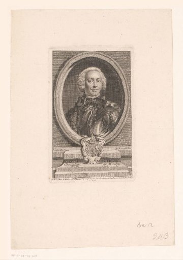 Portrait of Charles de Fieux de Mouhy