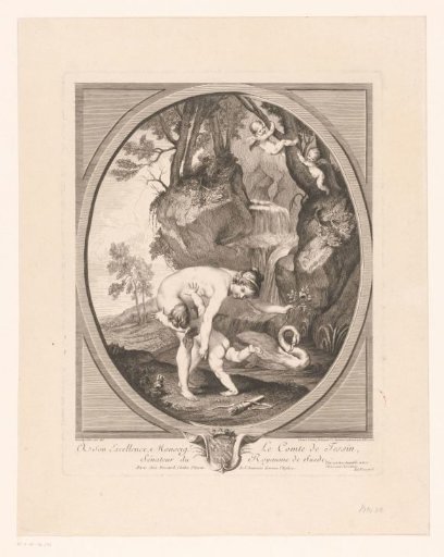 Venus Punishes Cupid with a Flower