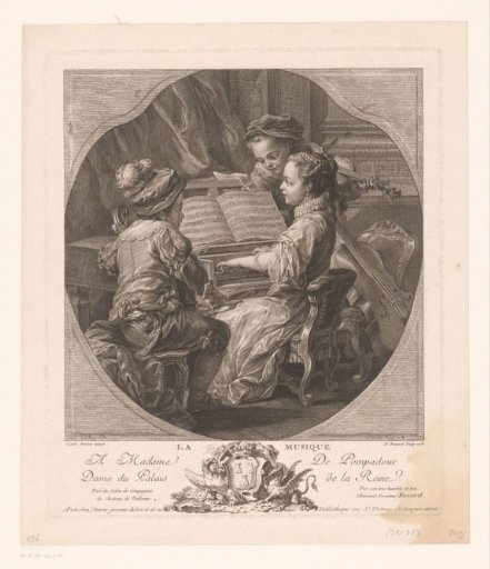Personification of music