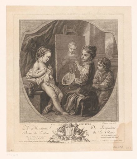 Personification of painting