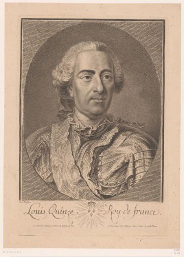 Portrait of Louis XV of France