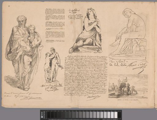Mother with Child, Venus and Mars, Mary Magdalene, Bathing Woman, and Drinking Horses