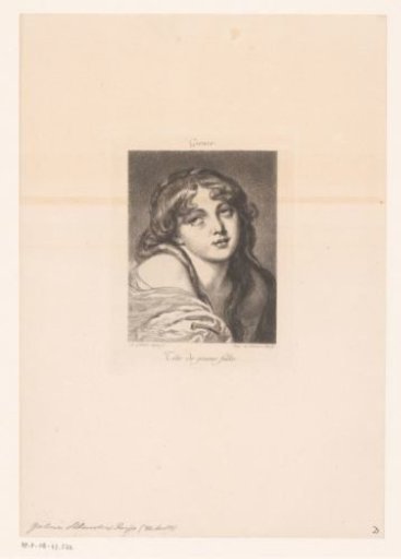 Head of a Young Woman