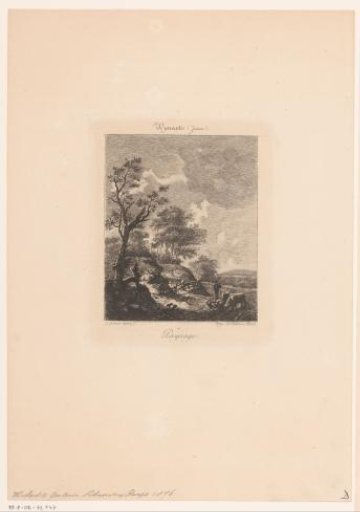 Landscape with a shepherd and his flock