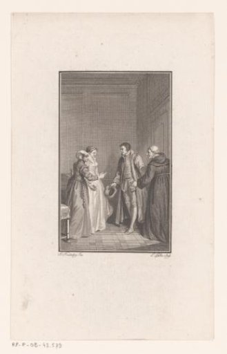 Young Lady Introduced to a Nobleman