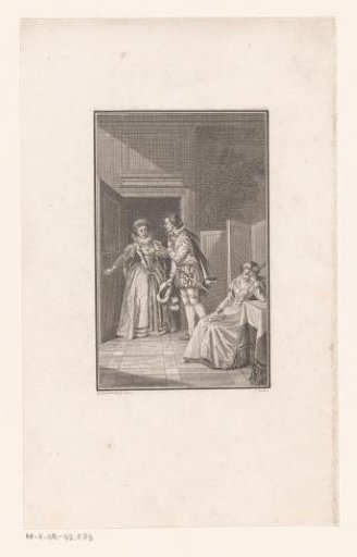 Interior with Two Women and a Nobleman