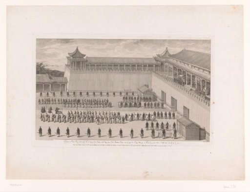 Presentation of prisoners to Emperor Qianlong