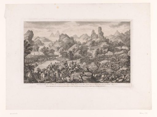 Battle of the Dà, the second battle between the Chinese army and the army of Ta-ou-Atsi