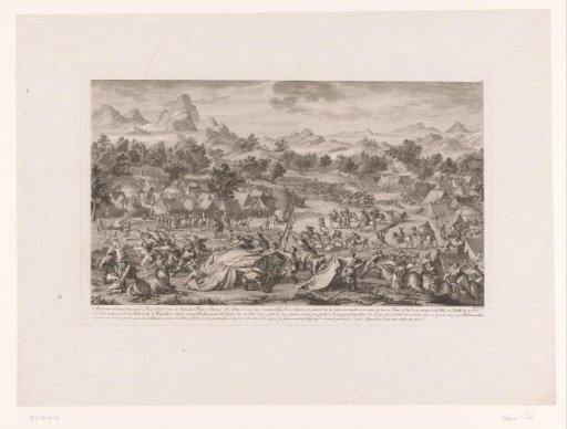 Battle of Oroi-Jalutu in 1758 and the destruction of the enemy camp