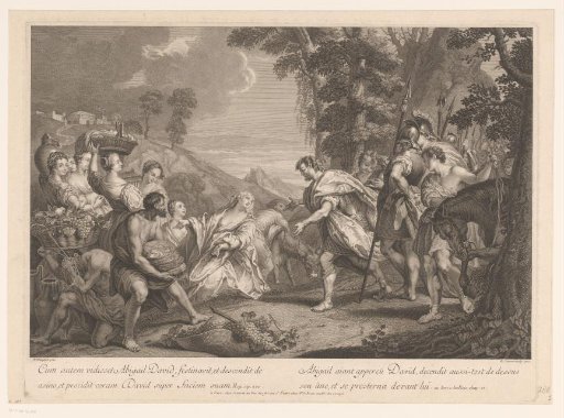 The Meeting of Abigail and David