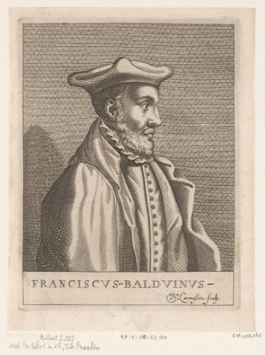 Portrait of François Baudouin