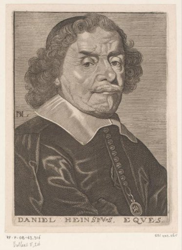 Portrait of Daniël Heinsius