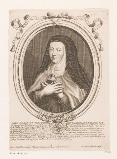 Portrait of Louise De La Vallière
