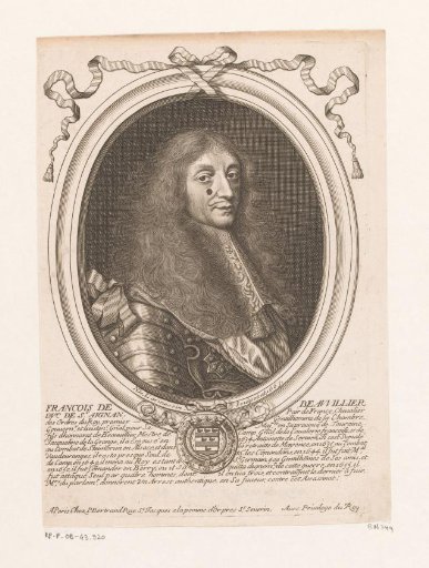 Portrait of François de Beauvilliers, Duke of Saint-Aignan