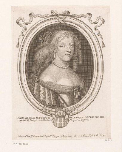 Portrait of Maria Johanna Baptiste (Duchess of Savoy)
