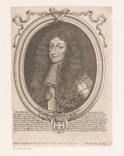 Portrait of Charles Emmanuel II, Duke of Savoy