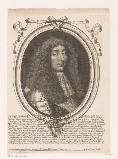 Portrait of Louis de Crévant, Duke of Humières