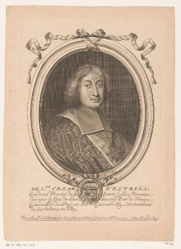 Portrait of César d'Estrées