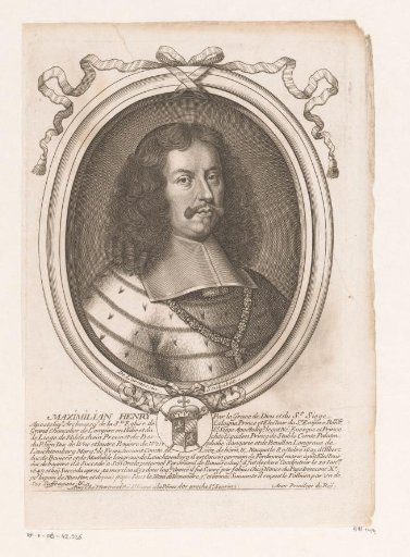 Portrait of Maximilian Henry of Bavaria