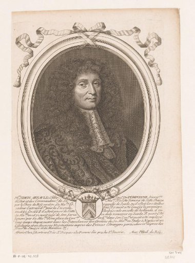 Portrait of Simon Arnauld de Pomponne