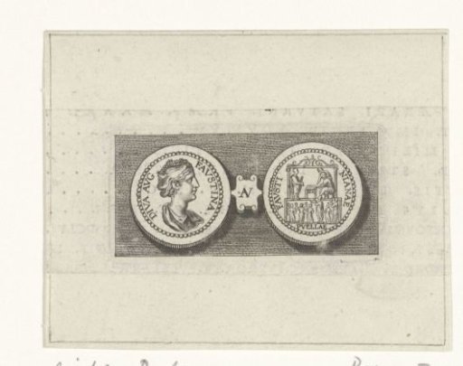 Coin with Empress Faustina