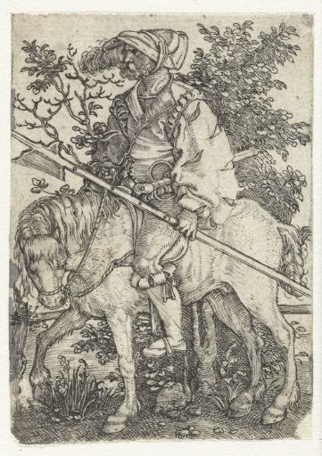 Halberdier on Horseback