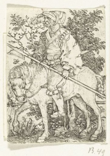 Halberdier on Horseback