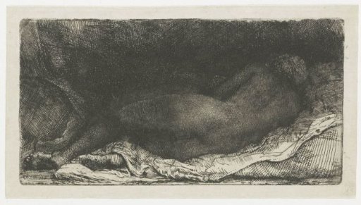 Reclining female nude