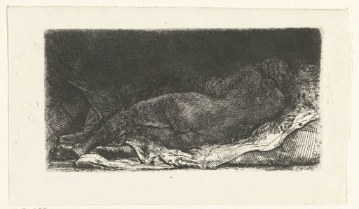 Reclining female nude
