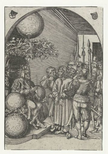 Christ led before Herod