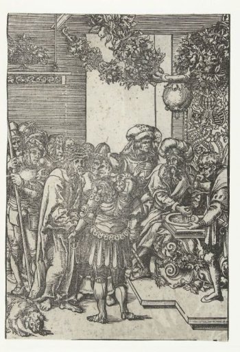 Pilate washes his hands
