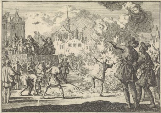 Burning of Bibles in Hungary, ca. 1660