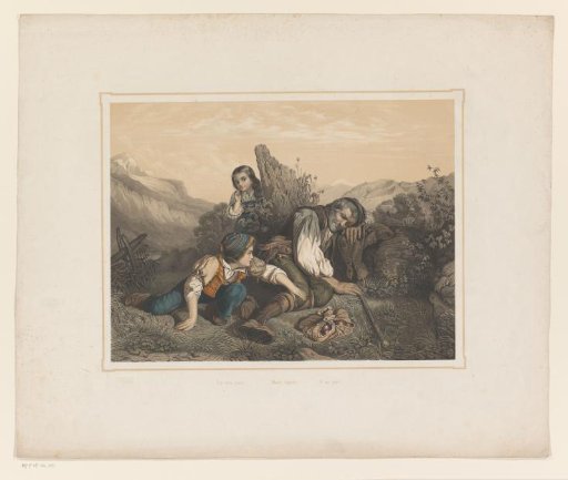 Boy attempting to steal from a sleeping man