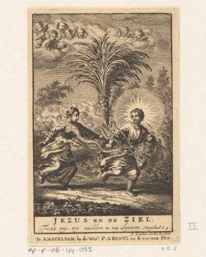 Christ Draws the Personified Soul Forth Running