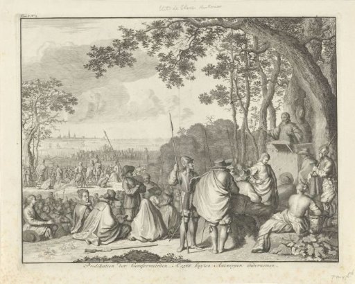 Hedge Preaching outside Antwerp, 1566