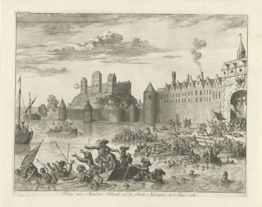 Attack by Maarten Schenck on Nijmegen, 1589