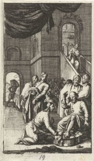 Washing of Peter's feet